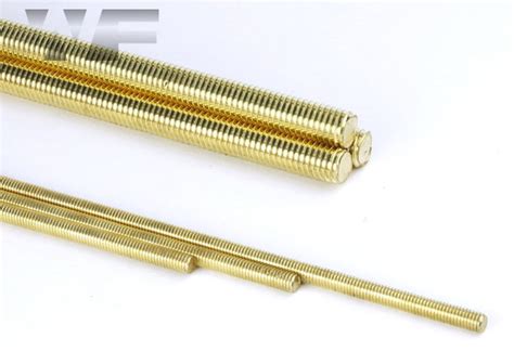 Threaded Rods Din M In Brass Westfield Fasteners Ltd