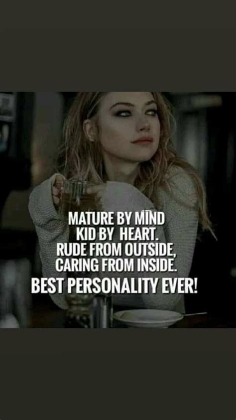 Best personality | Woman quotes, Positive attitude quotes ...