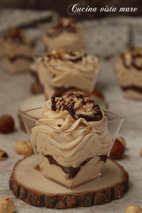 Bicchierini Di Crema Fredda Alla Nocciola