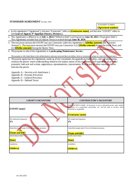 Agreement Was Not Executed Council Approved A Revised Doc Template