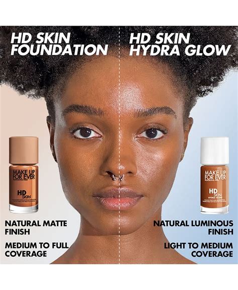 Make Up For Ever Hd Skin Hydra Glow Skincare Foundation With Hyaluronic