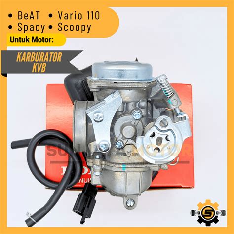 Carburator Karbu Original Honda KVB Carburetor Beat Vario 110 Spacy