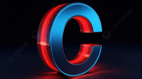 Letter C Wallpaper 3d