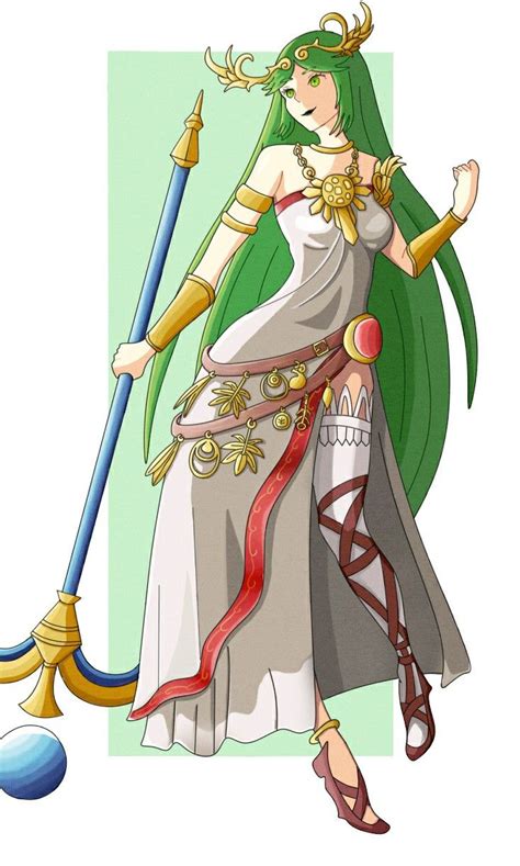 Lady Palutena Palutina Draw Letartshiro On Instagram Kid Icarus Kid