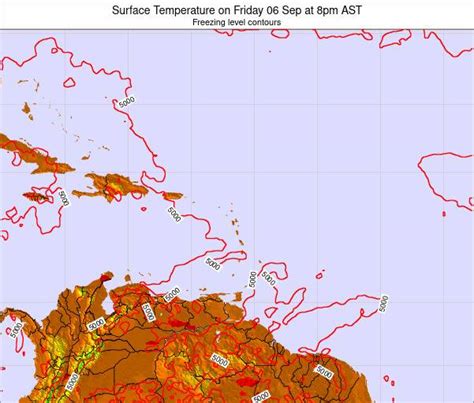 Dominican Republic Surface Temperature on Wednesday 30 Jun at 2am AST