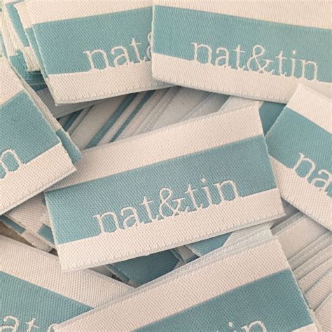 100 Custom Woven Labels Fashion Brand Labels Woven Etsy Custom