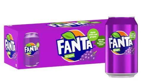 Fanta Soft Drink Exotic 330ml Refreshing Fruity Flavors