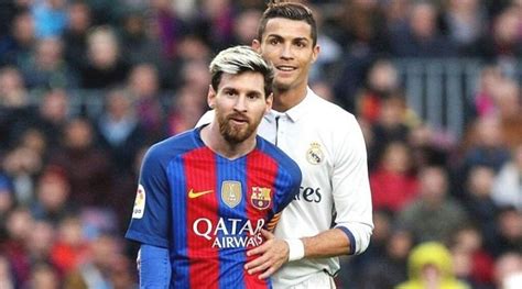 Incredible video of Cristiano Ronaldo and Lionel Messi celebrating ...