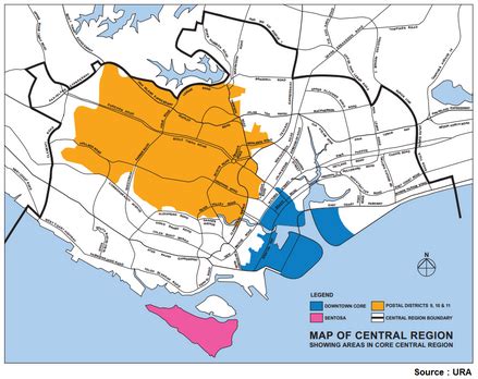 Understanding the different regions in Singapore | Ming Property Singapore