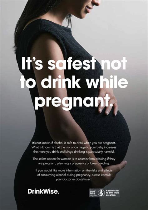 Posters Suggesting That Women Can Drink While Pregnant Stir Backlash The New York Times