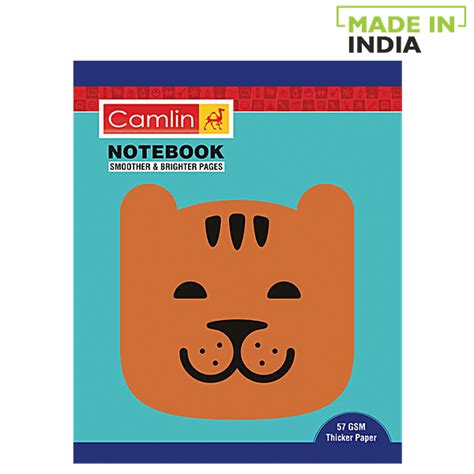 Buy Camlin Small Soft Cover Unruled Design Notebook Pages Online