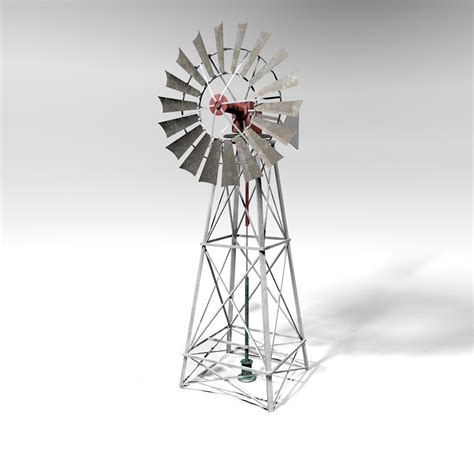 ветряная мельница 3D Модель $6 - .obj .fbx .unknown .3ds .c4d - Free3D