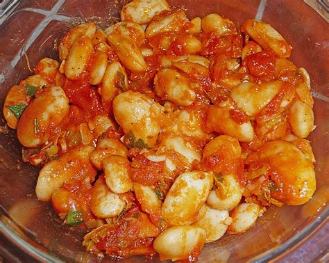 Weiße Bohnen in Tomatensauce Rezept mit Bild von Corela1 Chefkoch de