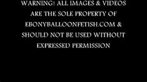 Ebony BBWs Balloon Popping Low Ebony BBW Balloon Fetish Clips Sale