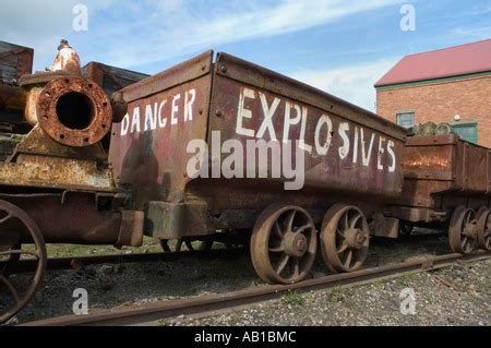 Explosives Railway Truck Big Pit National Coal Museum Blaenavon