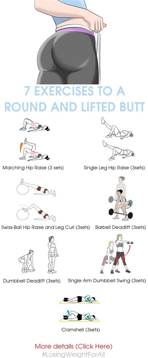 7 Exercises To A Round And Lifted Butt Heres 7 Exercises That Will Mix Your