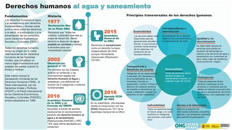 7 Infografías Sobre Derechos Humanos Al Agua Y Al Saneamiento Ongawa