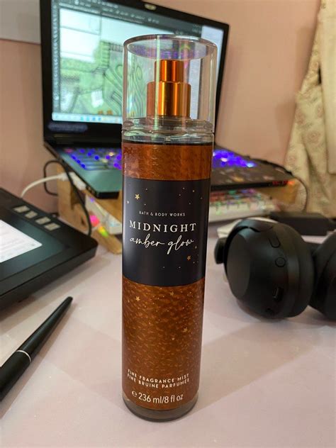 Midnight Amber Glow Bbw Bath Body Works Beauty Personal Care Fragrance Deodorants On