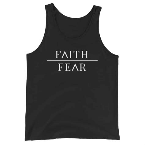 Faith Over Fear Tank Top Christian Apparel And Clothing Fabrics Of Faith