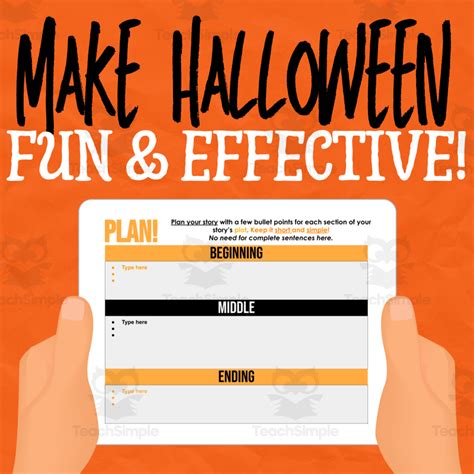 Roll A Story Halloween Themed By Teach Simple