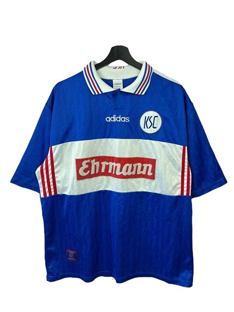 Adidas Vintage Adidas KSC Karlsruher SC 1997 1998 Away Jersey Blue ...