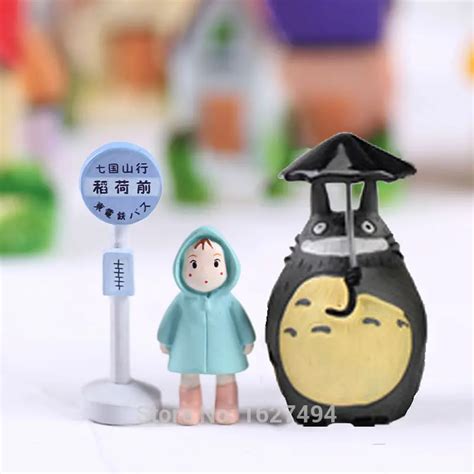 Купить студия ghibli мой сосед тоторо сяомэй хаяо миядзаки ПВХ фигурки ...