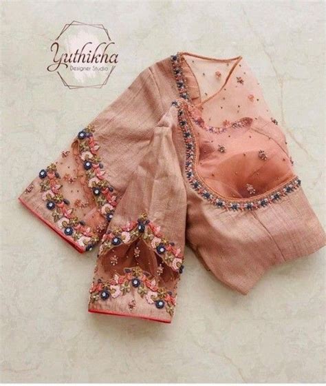 Pin By Mounica Chaluvadi On Jwe Blouse Designs Embroidery Blouse