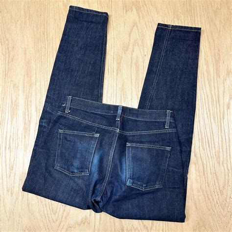 Mens Naked Famous Easy Guy Loomstate Selvedge Denim Gem