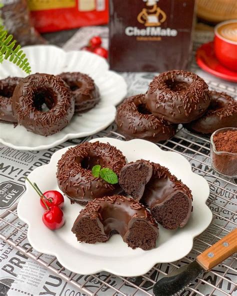 Bukan Donat Biasa Begini Cara Bikin Donat Brownies Kukus Lembut