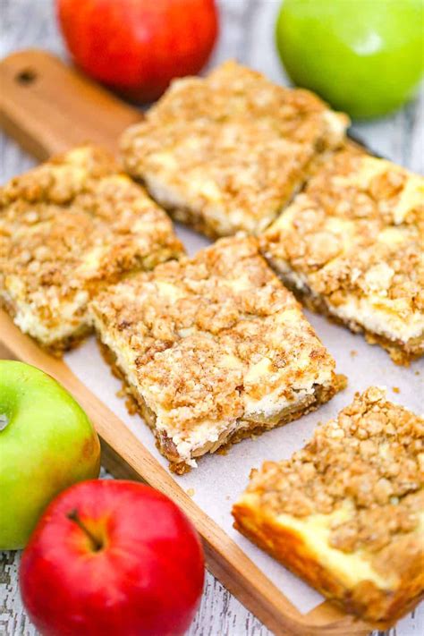 Apple Crisp Cheesecake Bars Recipe Apple Crisp Apple Crisp