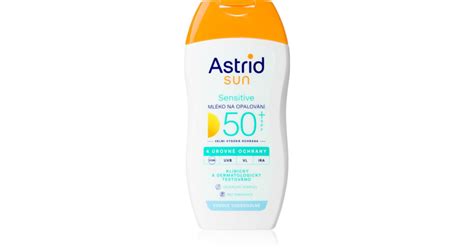 Astrid Sun Sensitive Leche Bronceadora SPF 50 Notino Es