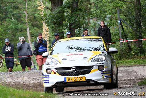 Habran Simon De Greef Elodie Opel Adam Cup Rallye Lëtzebuerg 2017