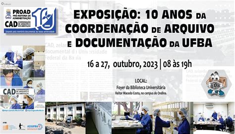 Dia Do Arquivista Programa O Especial Na Cad Ufba Assufba