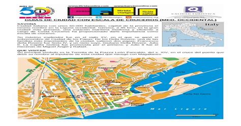 Guias De Ciudad Con Escala De Cruceros Med Pdf Filedebe Su Nombre