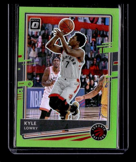 Kyle Lowry Panini Donruss Optic Lime Green Prizm Ebay