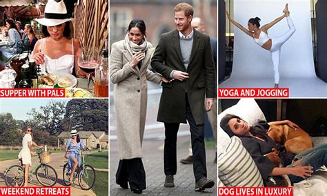 Meghan Markle And Prince Harrys Daytime Routine Daily Mail Online