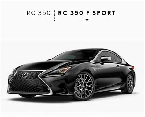 Lexus RC 350 sport in black | Lexus, Lexus cars, Cool cars