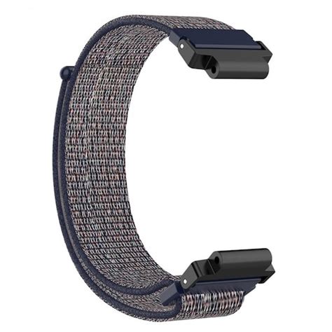 Nylon Armband Garmin Forerunner 220 230 235 620 630 735XT Blå