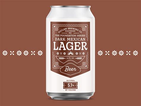 Dark Mexican Lager by Tyler McCoy on Dribbble