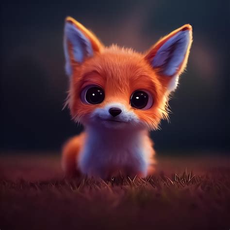 Premium AI Image | A fox that is looking at the camera