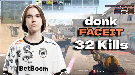 Donk 32 11 Dust2 FACEIT Ranked June 18 2024 CS2 POV YouTube