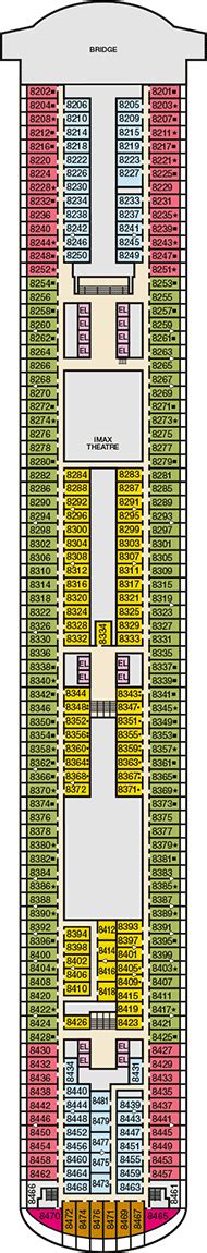 Carnival Vista Deck Plan Cabin Plan