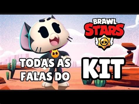 Todas As Falas E Efeitos Do Kit Brawl Stars Youtube