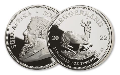 2022 South Africa 1 Oz Silver Krugerrand Proof GovMint