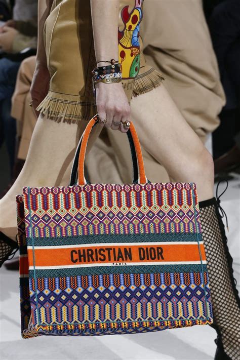 Dior Multicolor Printed Tote Bag 2 Spring 2018 Christian Dior Bags