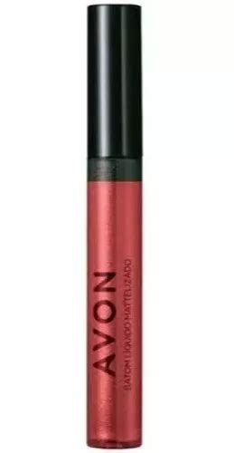 L Piz Labial L Quido Mattelizado De Ml Acabado Met Lico Avon Color