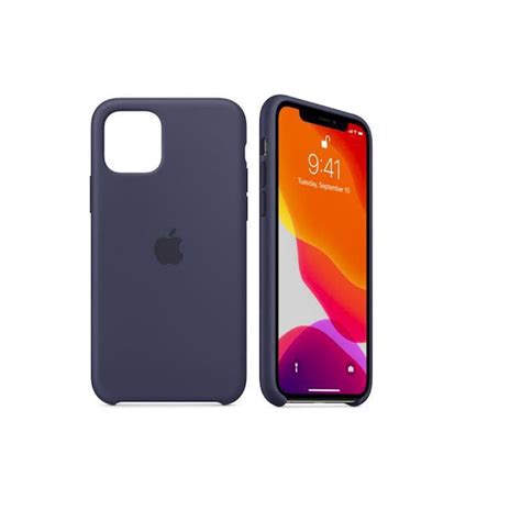 Capa Case Apple Silicone Para Iphone 11 Azul Marinho em Promoção