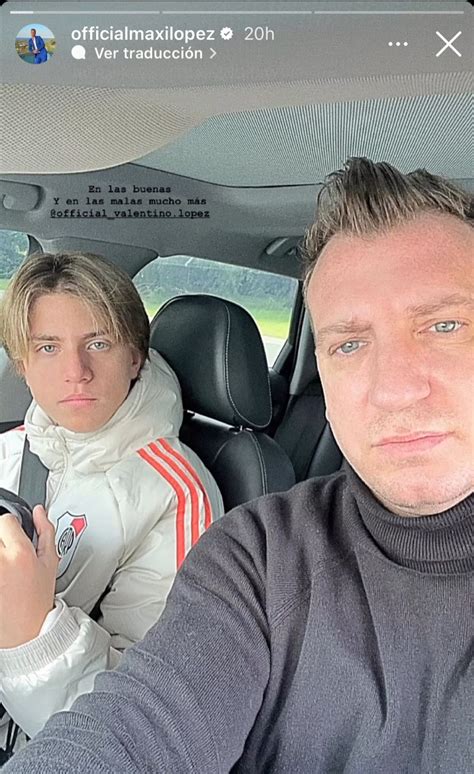 El tierno gesto de Maxi López hacia su hijo Valentino en medio del