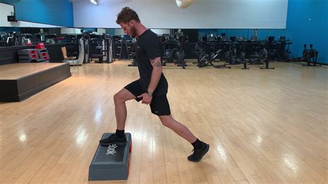 Split Squat Front Foot Elevated Youtube