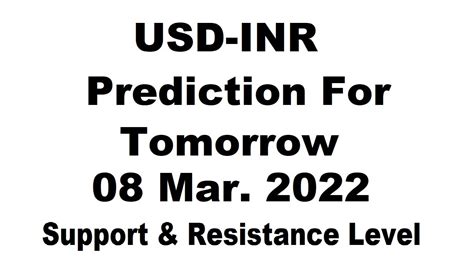 Episode32 USDINR Prediction For Tomorrow 08 Mar 2022 USDINR